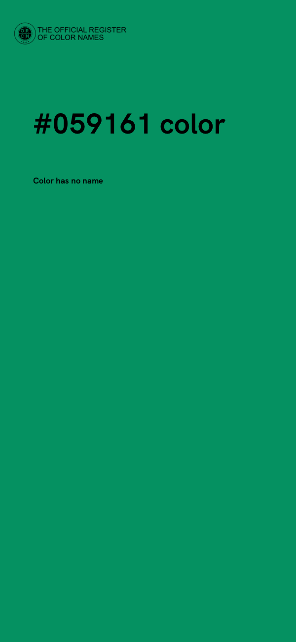 #059161 color image