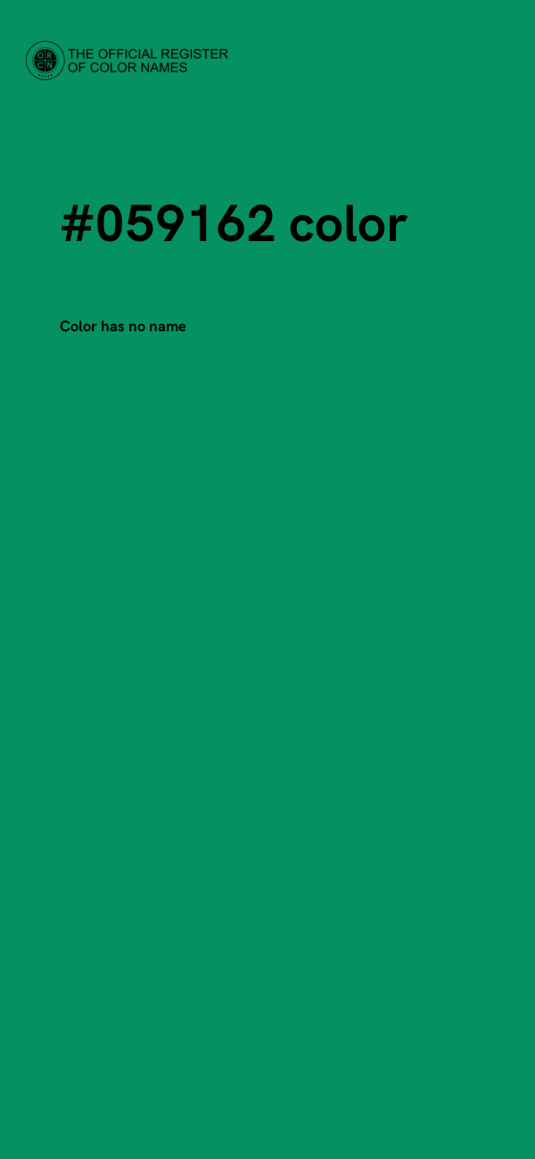 #059162 color image