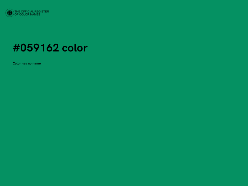 #059162 color image