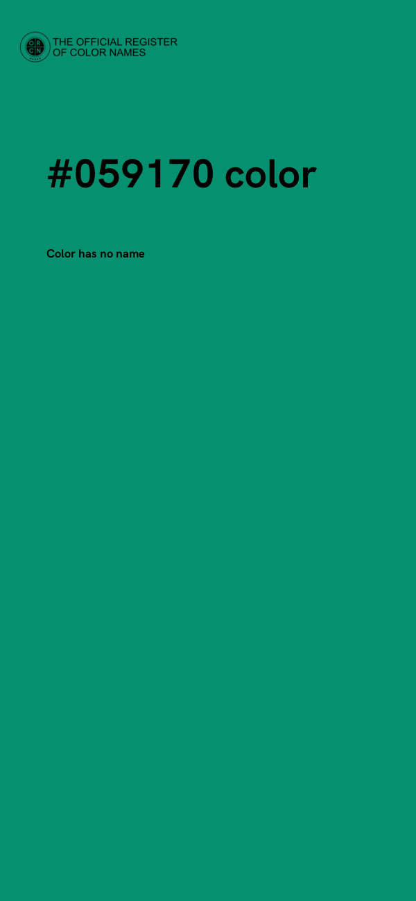 #059170 color image