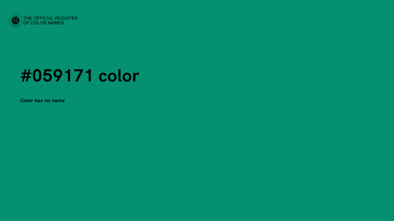 #059171 color image