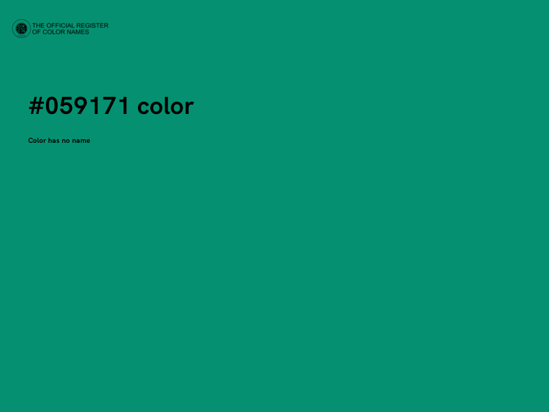 #059171 color image