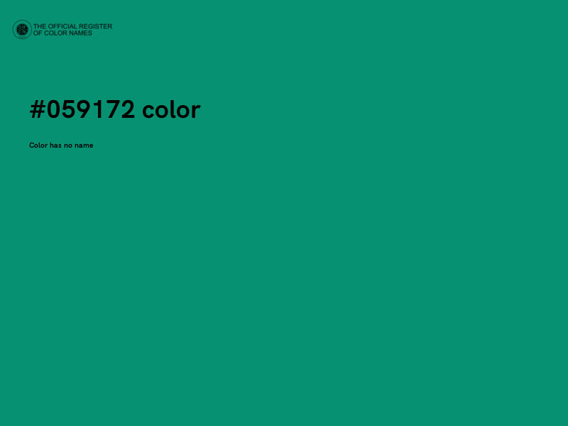 #059172 color image