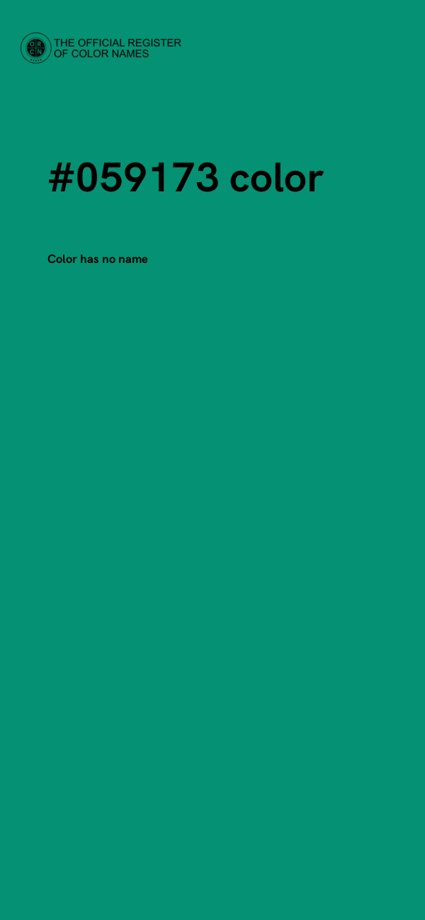 #059173 color image