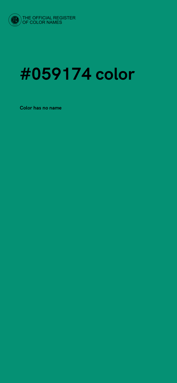 #059174 color image