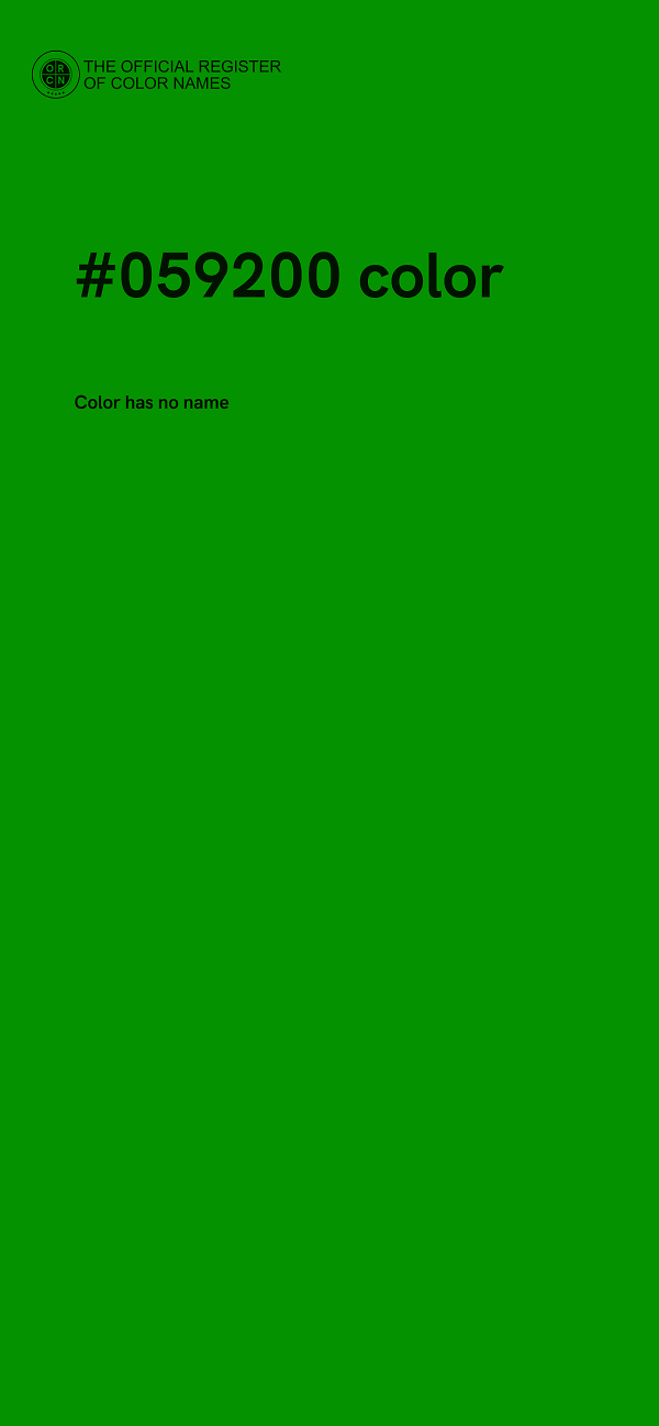 #059200 color image