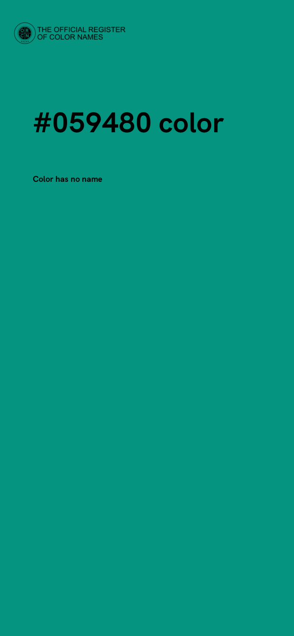 #059480 color image