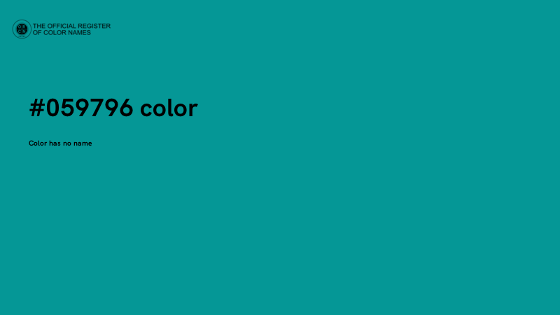 #059796 color image
