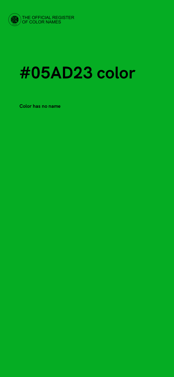 #05AD23 color image