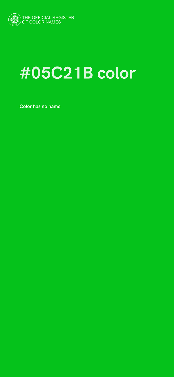 #05C21B color image