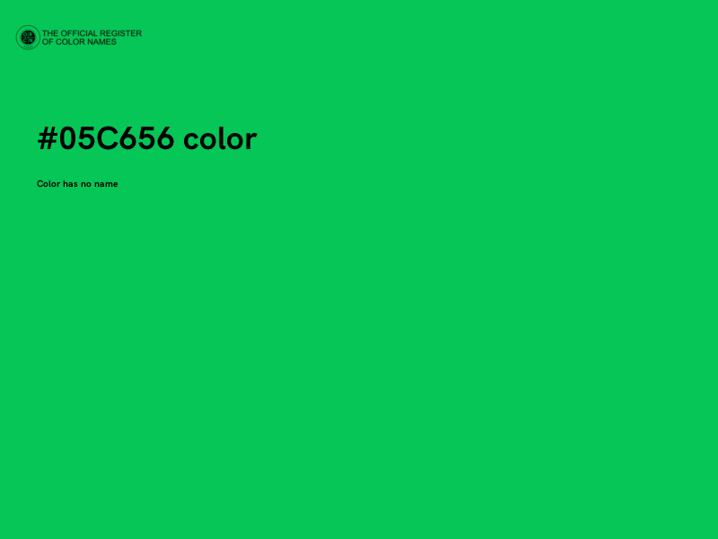 #05C656 color image