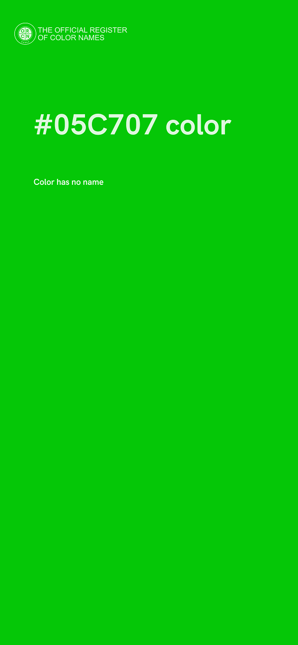 #05C707 color image