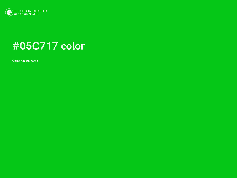 #05C717 color image