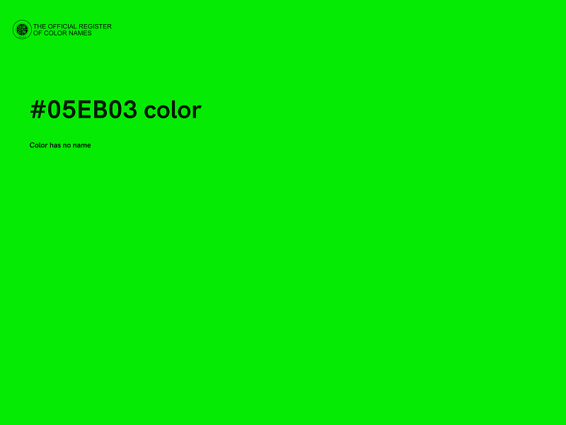 #05EB03 color image