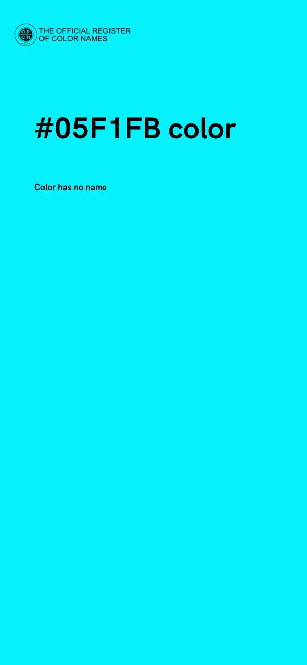 #05F1FB color image