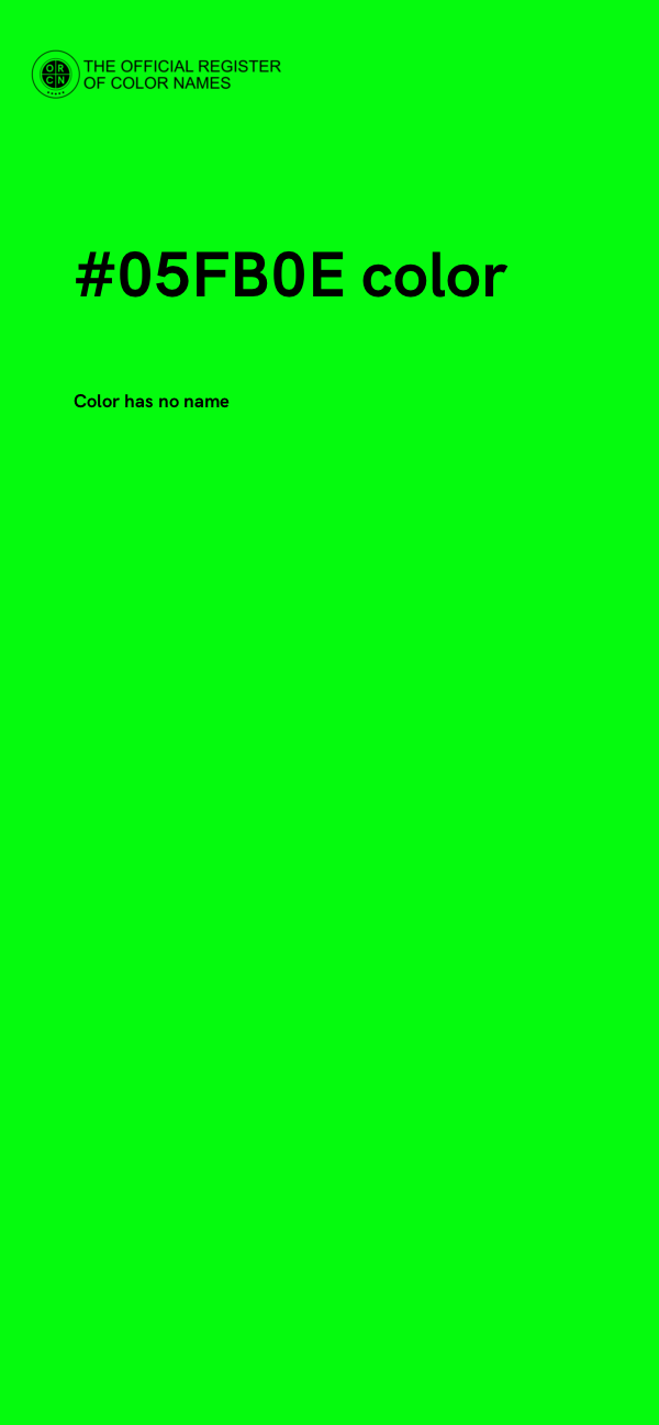 #05FB0E color image