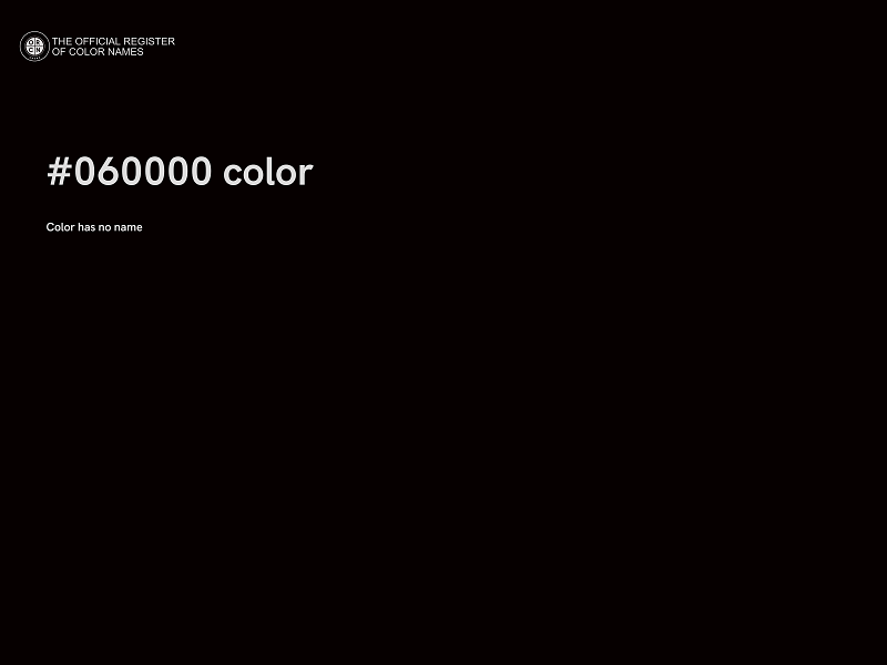 #060000 color image