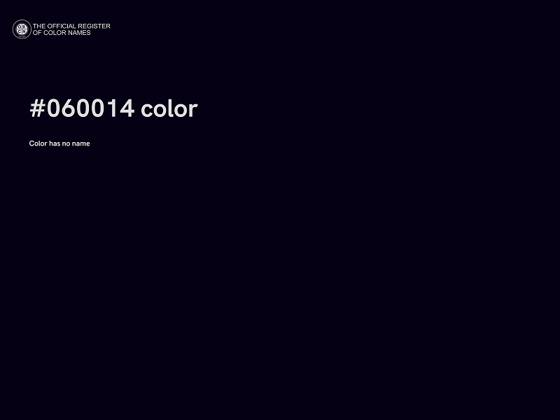 #060014 color image