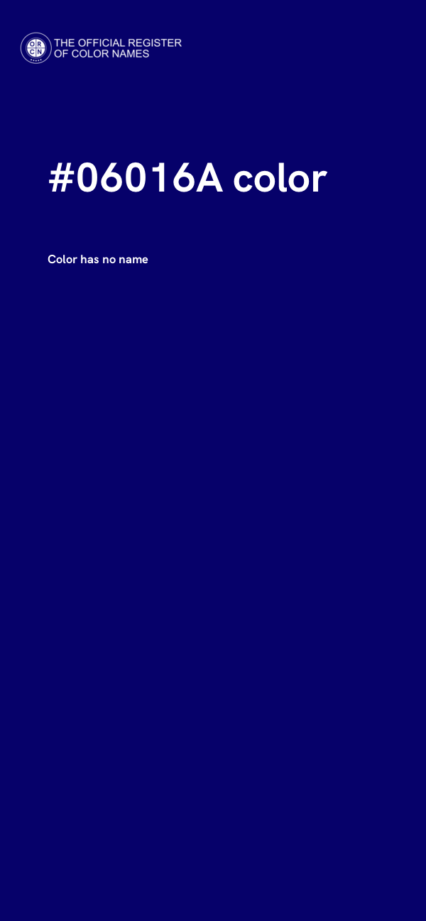 #06016A color image