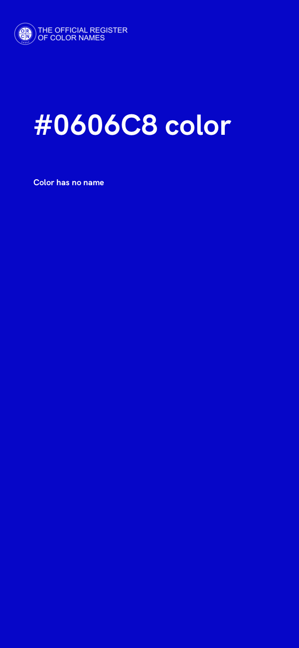 #0606C8 color image