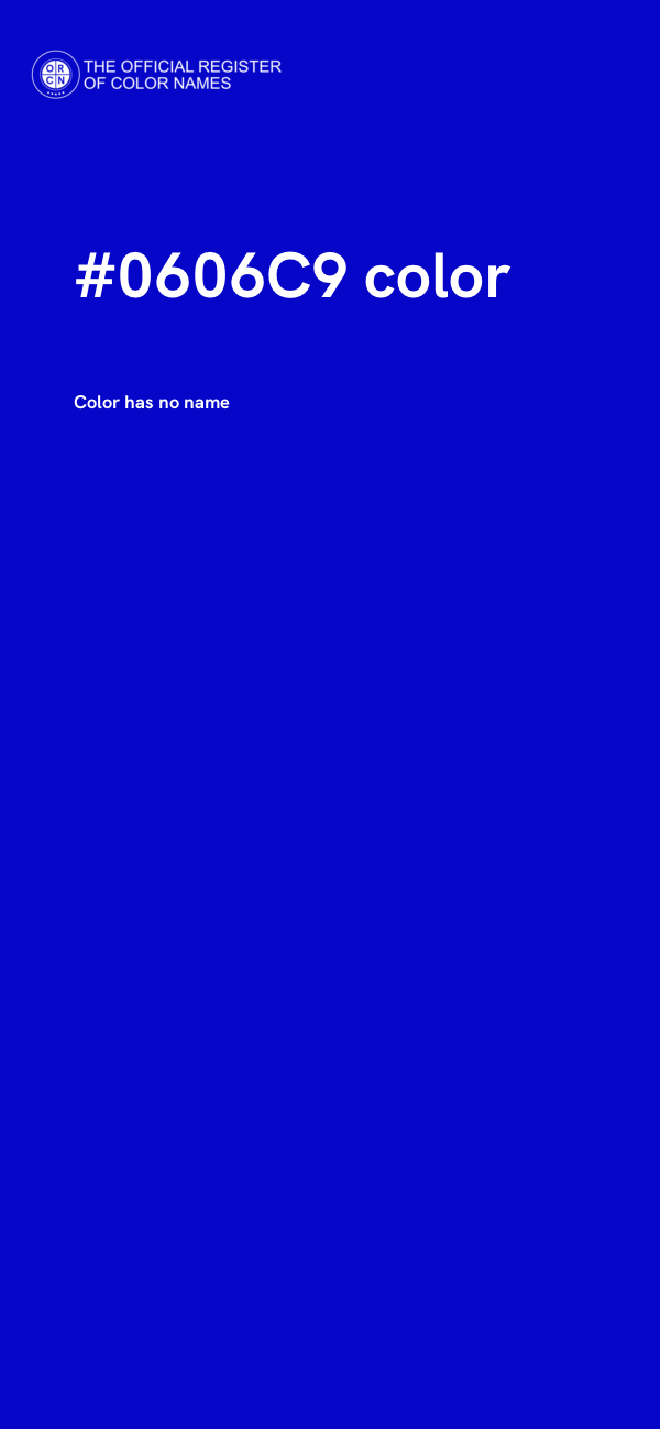 #0606C9 color image