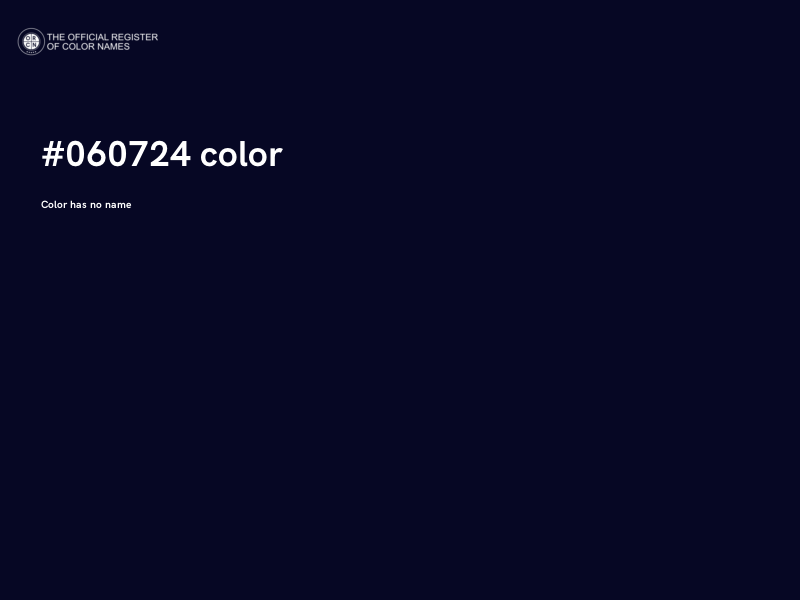 #060724 color image