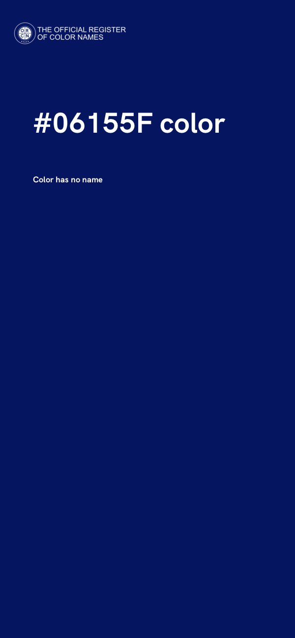 #06155F color image