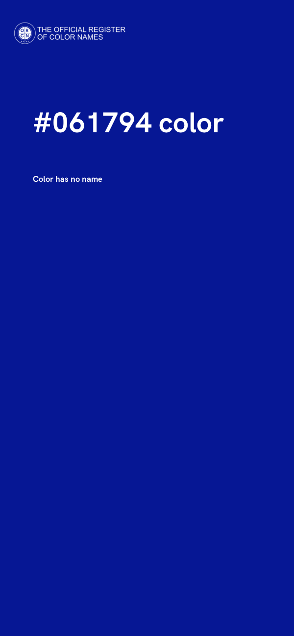 #061794 color image