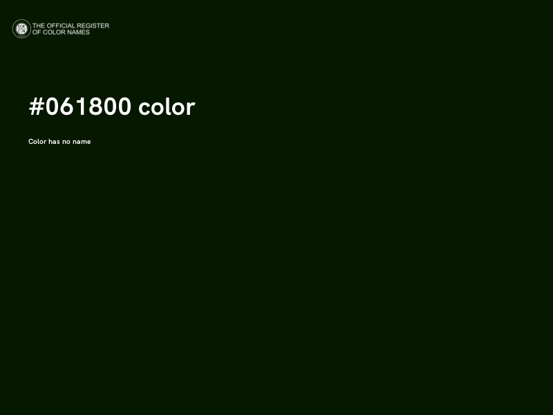 #061800 color image