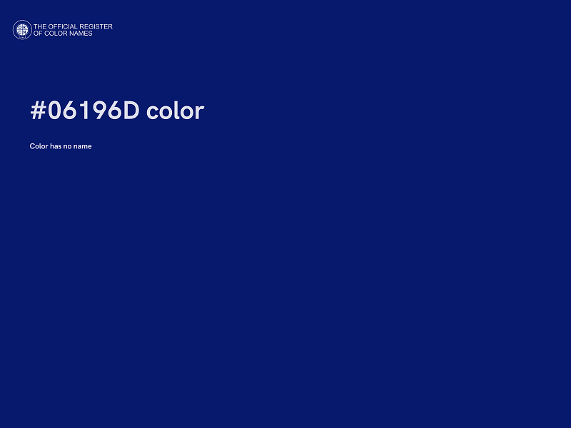 #06196D color image