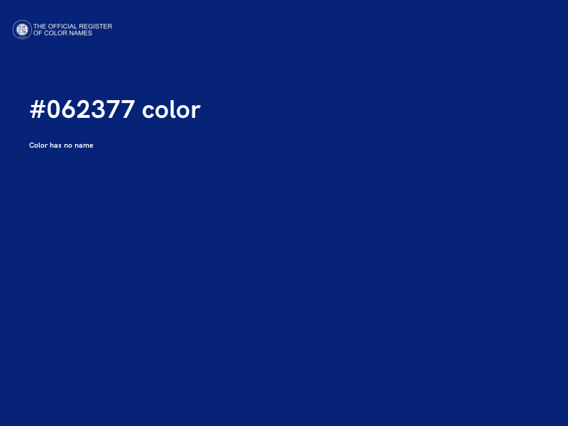 #062377 color image