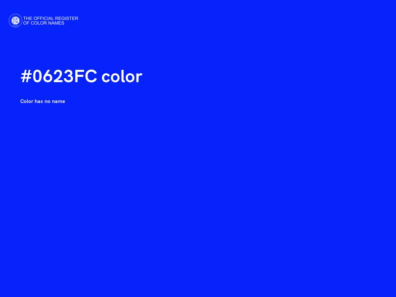 #0623FC color image