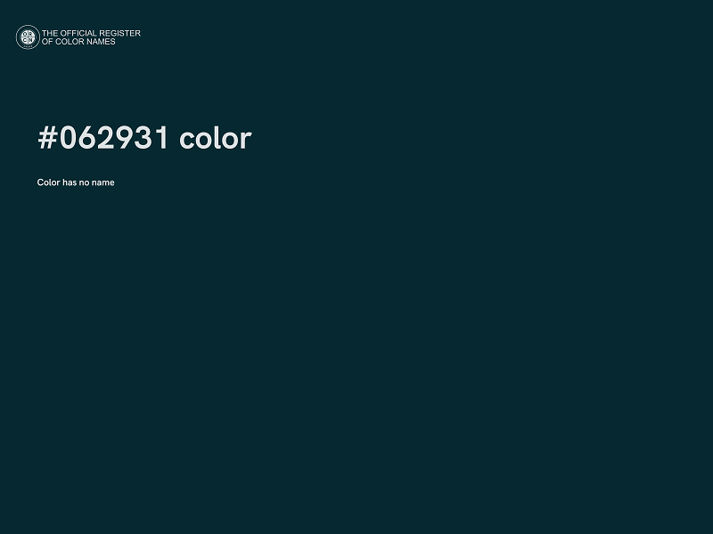 #062931 color image