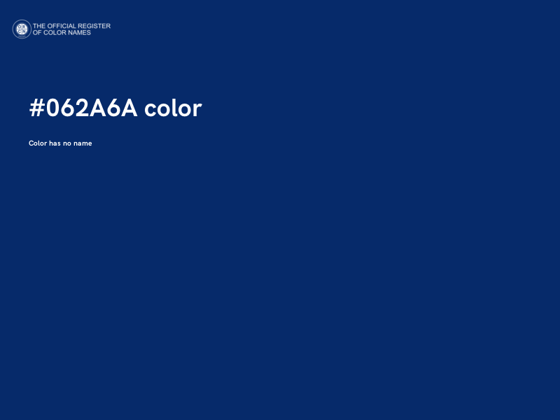 #062A6A color image