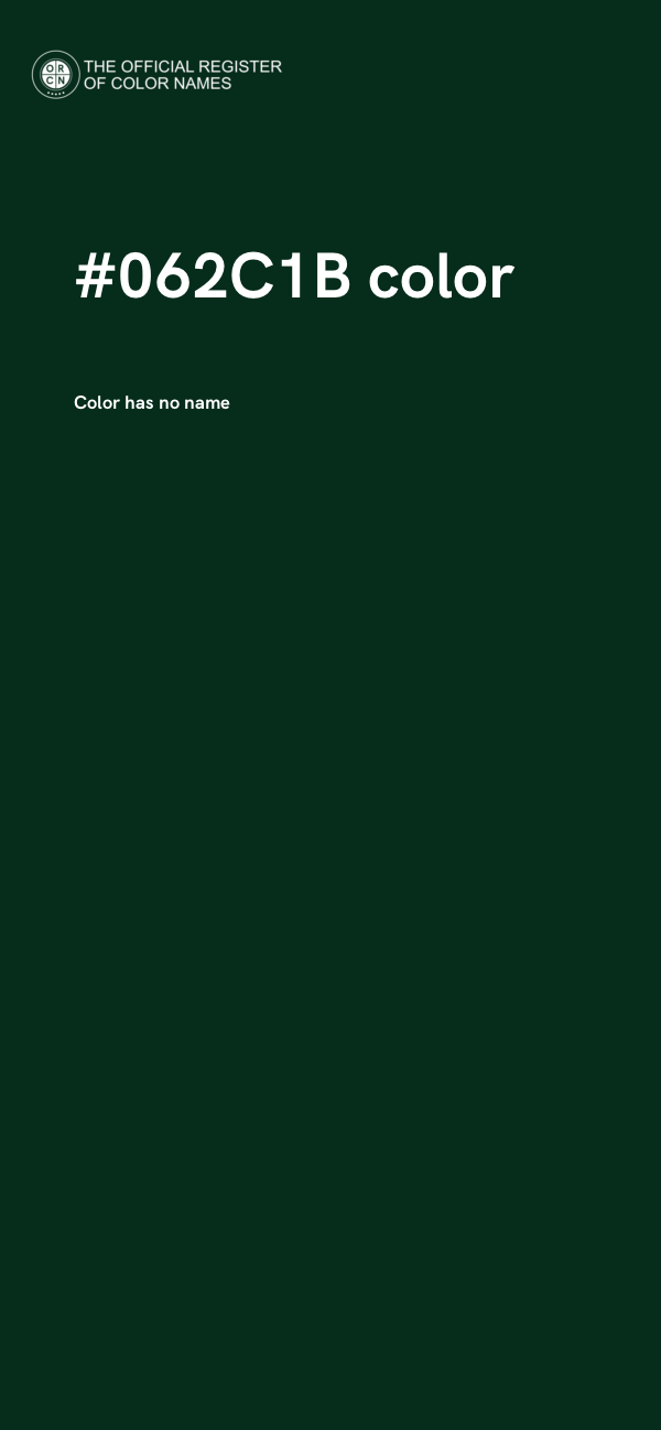 #062C1B color image