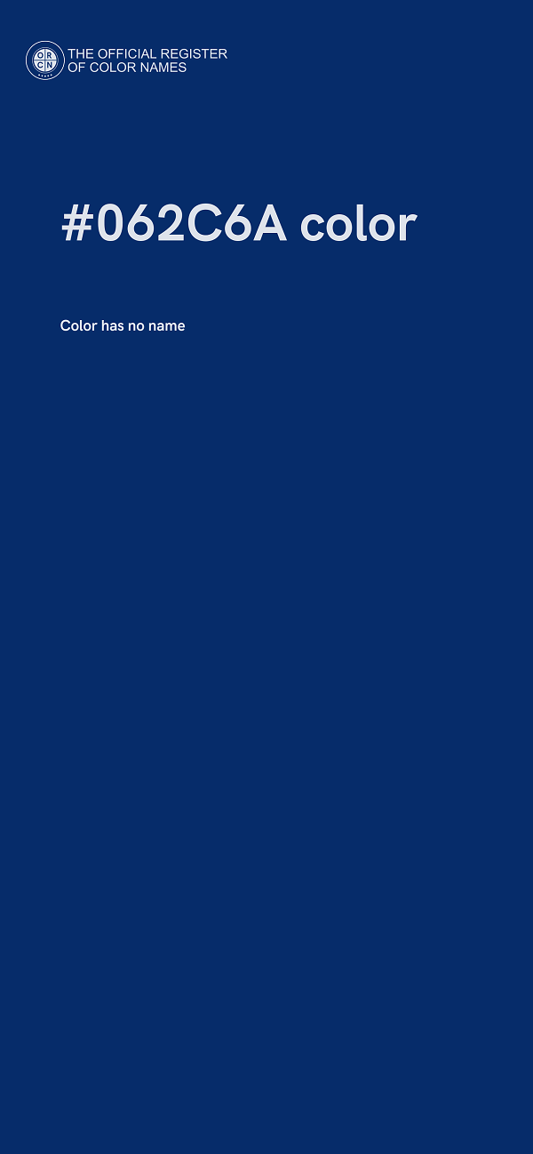 #062C6A color image