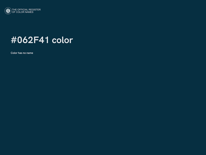 #062F41 color image