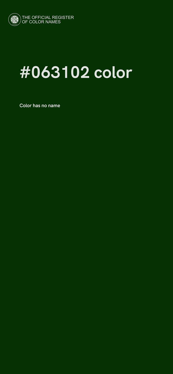 #063102 color image