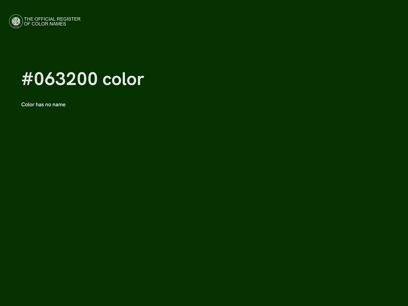 #063200 color image