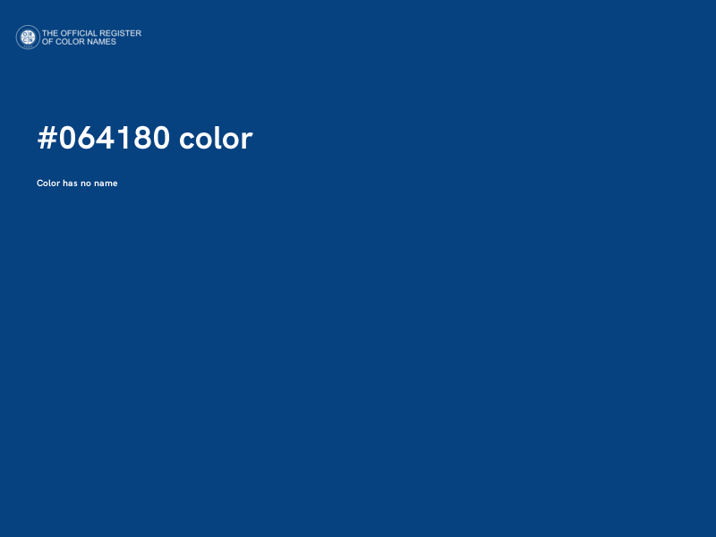 #064180 color image