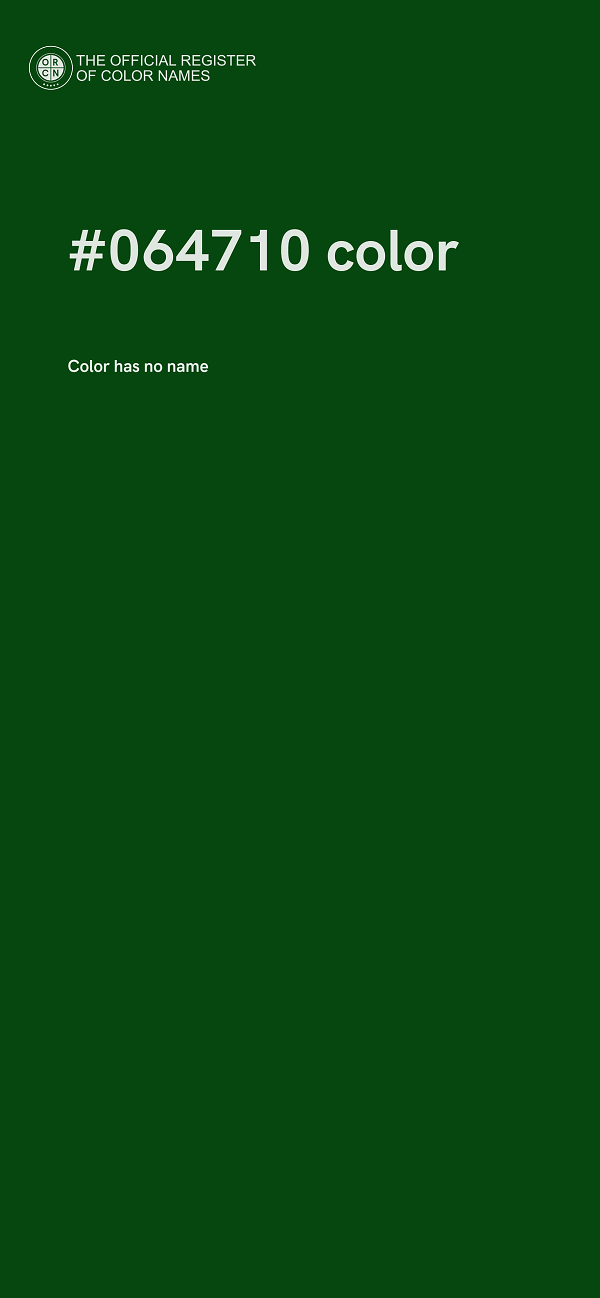 #064710 color image