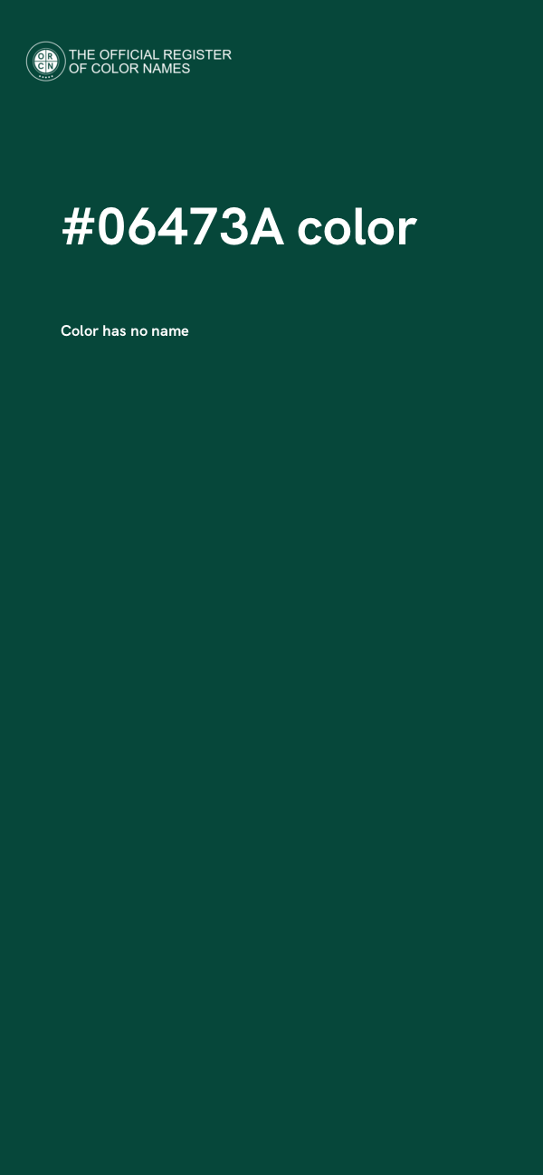 #06473A color image