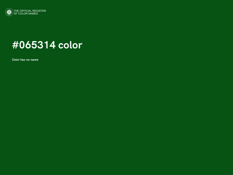 #065314 color image