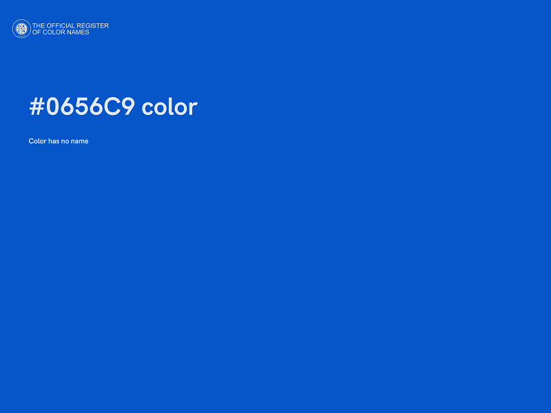 #0656C9 color image