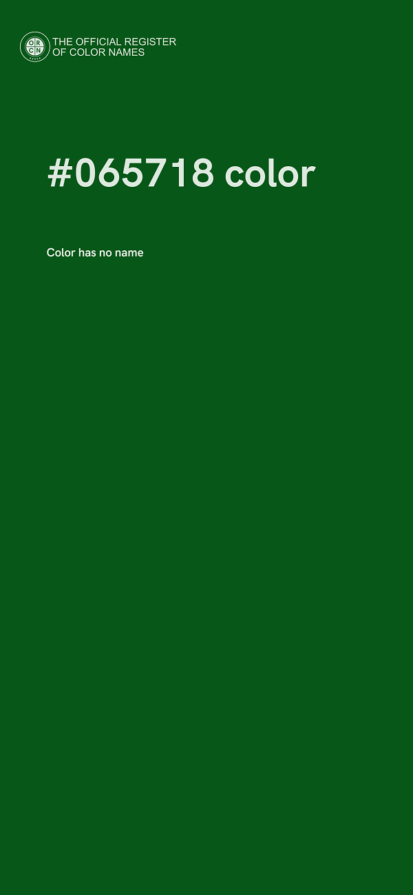 #065718 color image