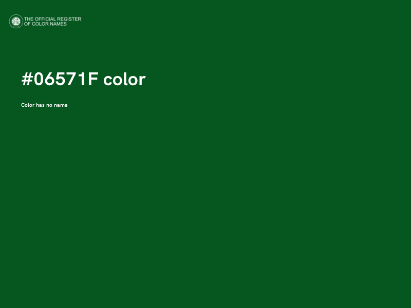 #06571F color image