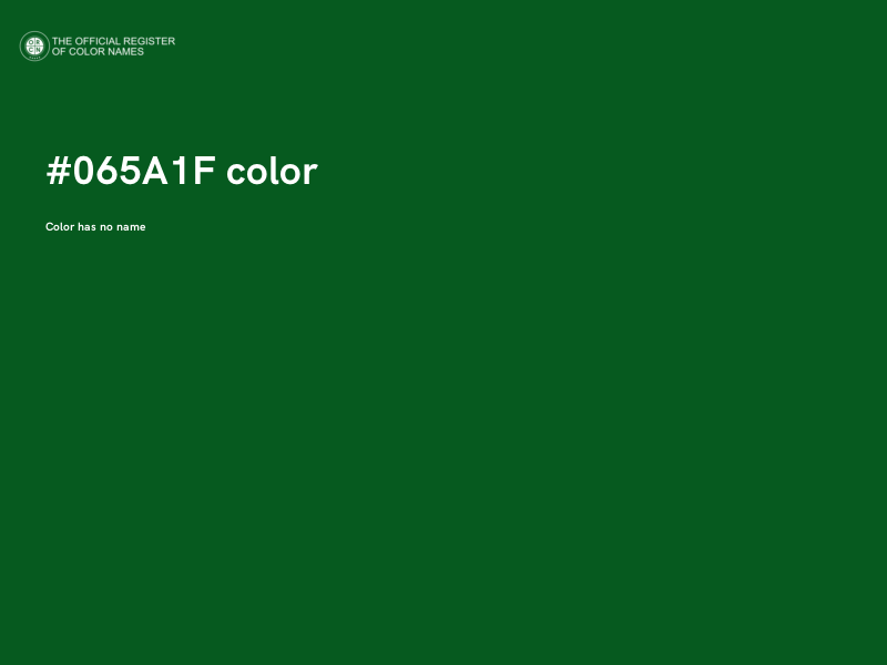 #065A1F color image