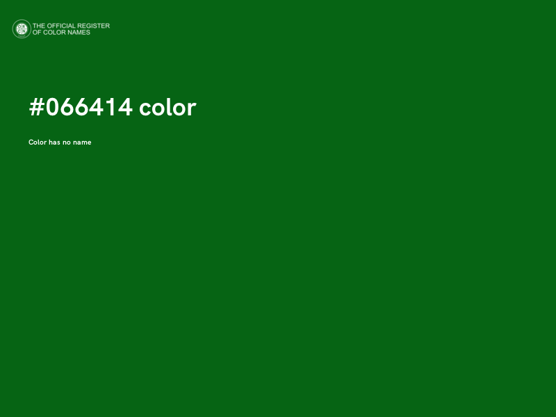 #066414 color image
