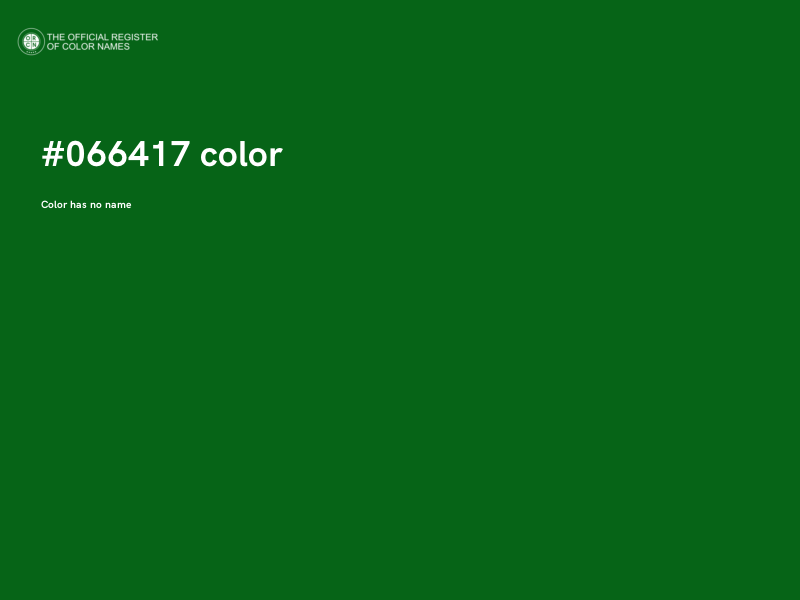 #066417 color image