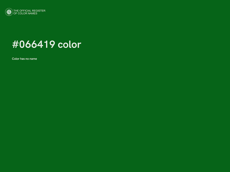#066419 color image